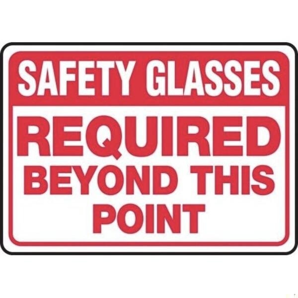 Accuform PPE SAFETY SIGN 10 X 14 ALUMINUM UNIT MPPE535VA - main